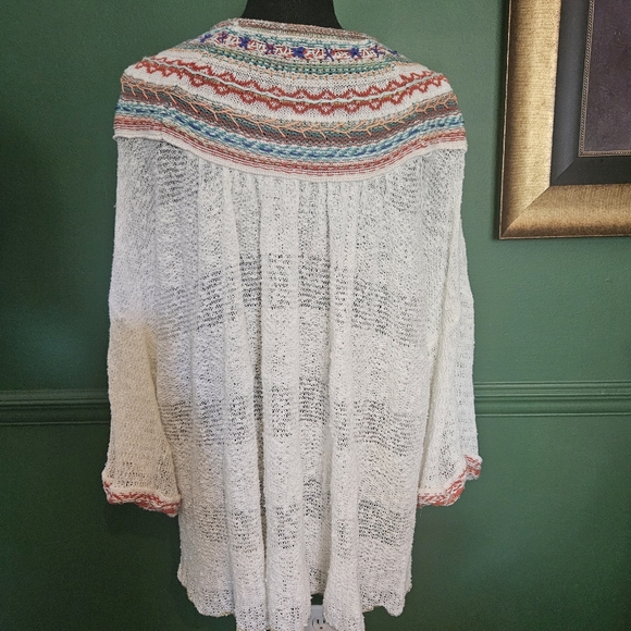 Free People Embroidered Sweater - Picture 2 of 2